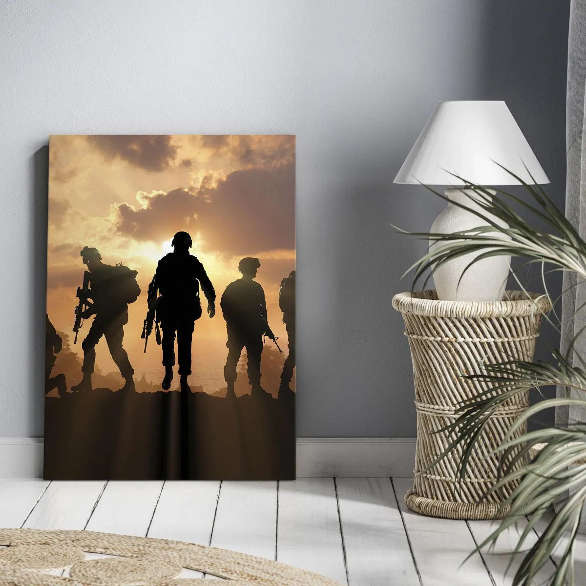Obraz na plátně - Brothers in arms - 45x80 cm