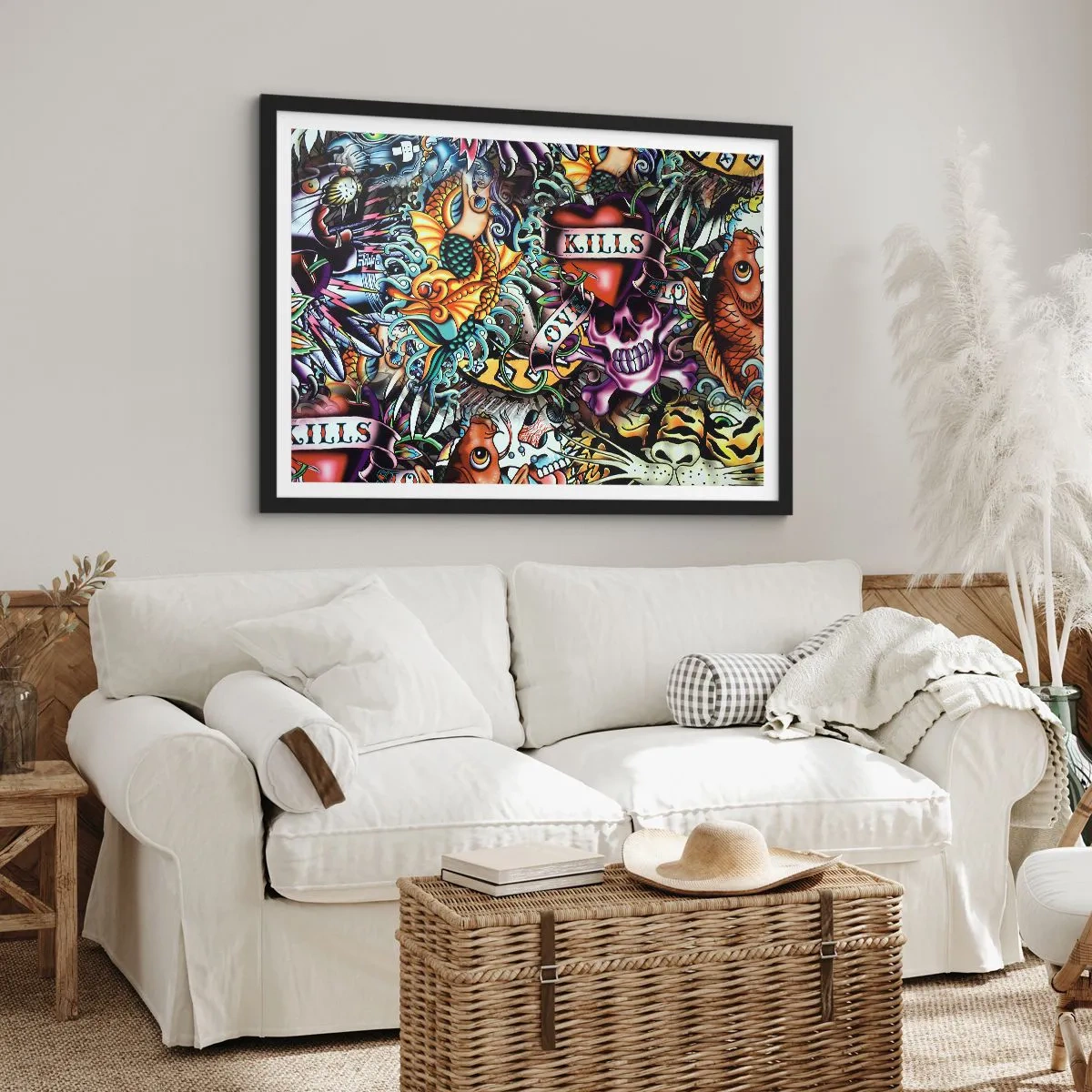 Plakát v černém rámu - Sen tatéra - 70x50 cm