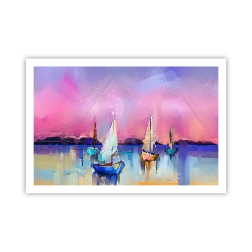 Plakát - Směr: široké vody - 91x61 cm