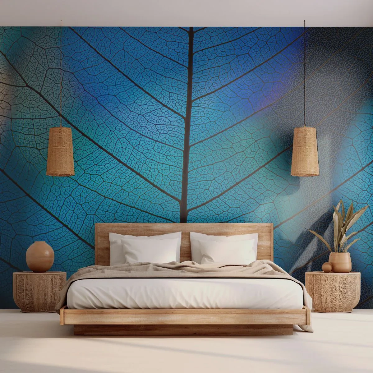 Fototapeta Premium Canvas - Až do detailů - List, Příroda, Rostlina - 250x175 cm