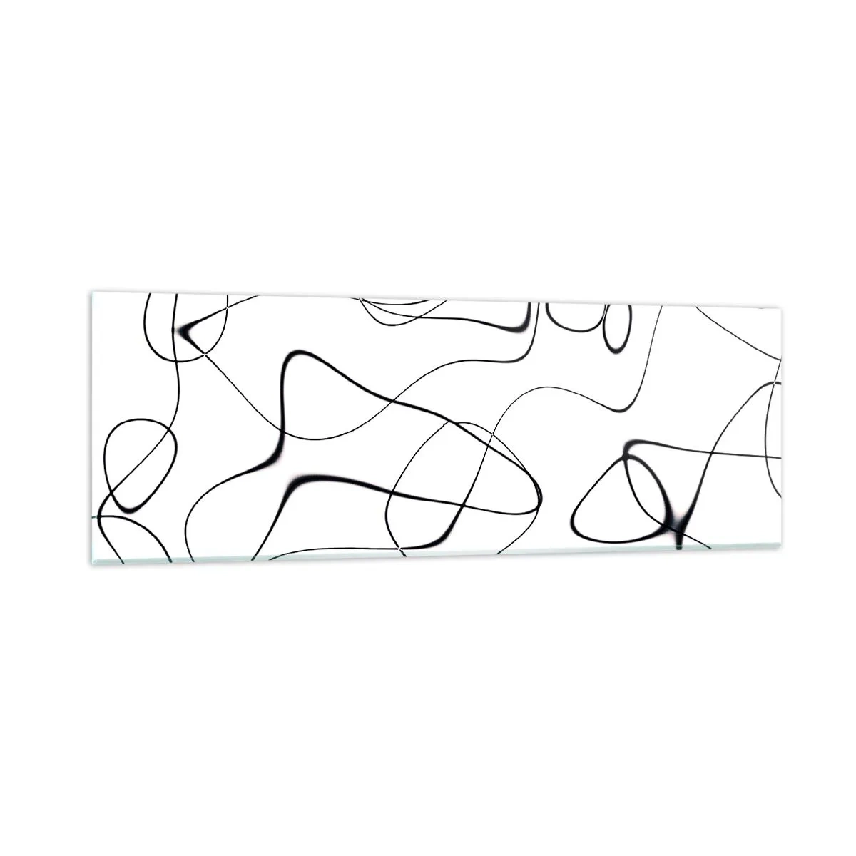 Obraz na skle - Cesty života, zákruty osudu - 90x30 cm