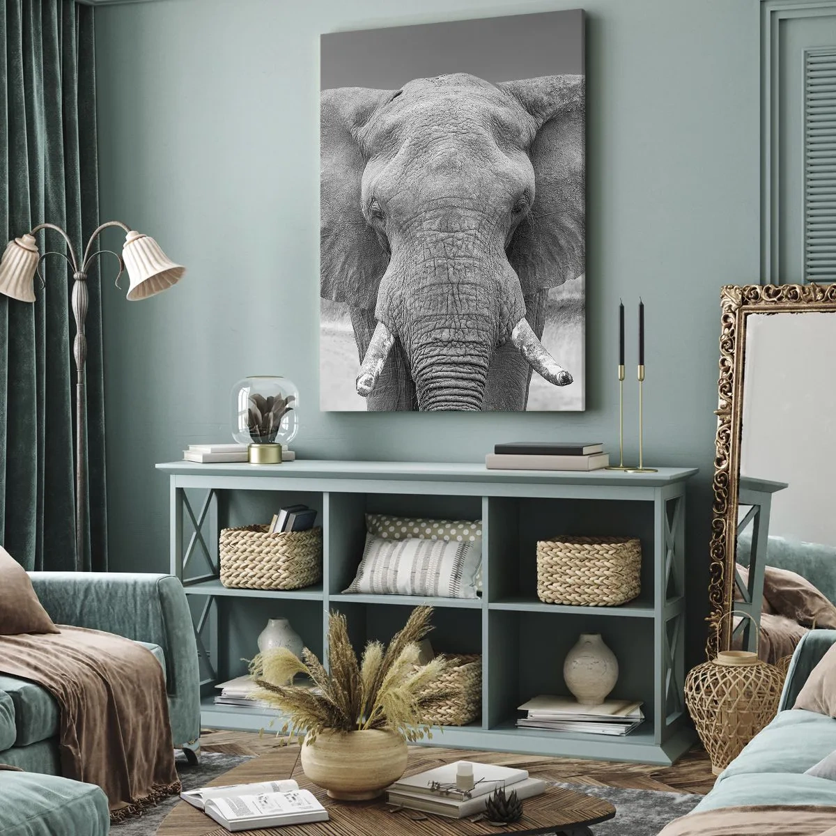 Obraz na plátně - Vítejte v mém světě - 70x100 cm