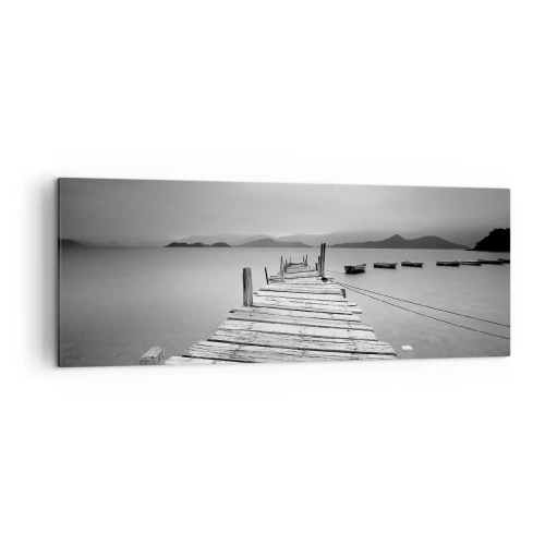 Obraz na plátně - Za horami, za moři - 140x50 cm