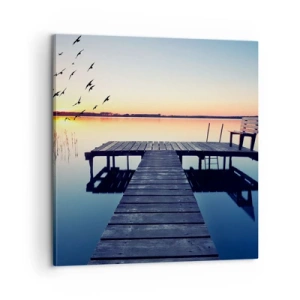 Obraz na plátně - To byl dobrý den - 60x60 cm