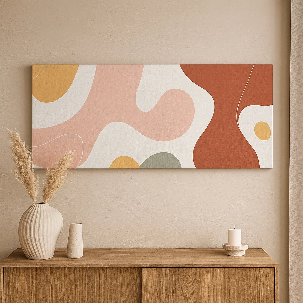 Obraz na plátně - Klikyháky - 30x30 cm