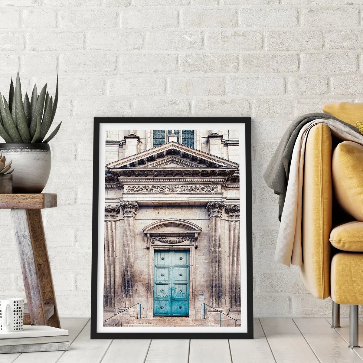 Plakát v černém rámu - Brána do duchovního světa - 61x91 cm