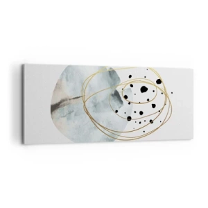 Obraz na plátně - V objetí prostoru - 100x40 cm