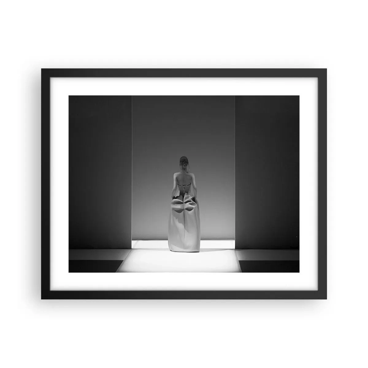 Plakát v černém rámu - Rafinovaná jednoduchost - 50x40 cm