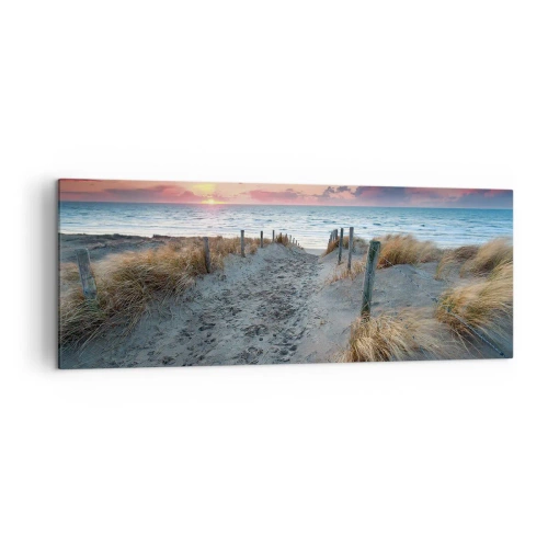Obraz na plátně - Za trochu lásky šel bych světa kraj… - 140x50 cm