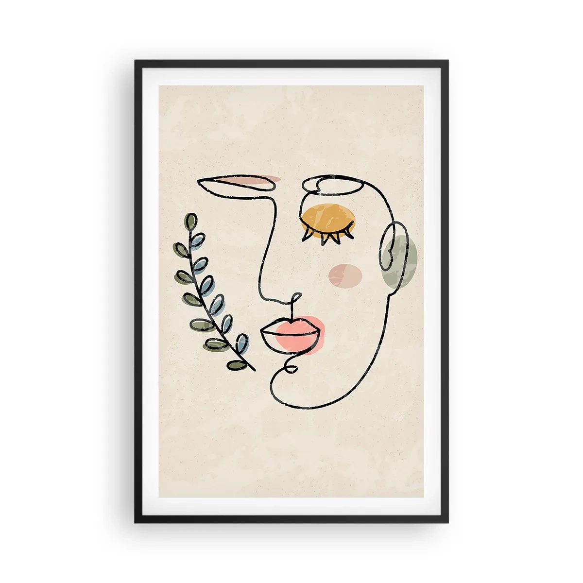 Plakát v černém rámu - Nalezený klid - 61x91 cm