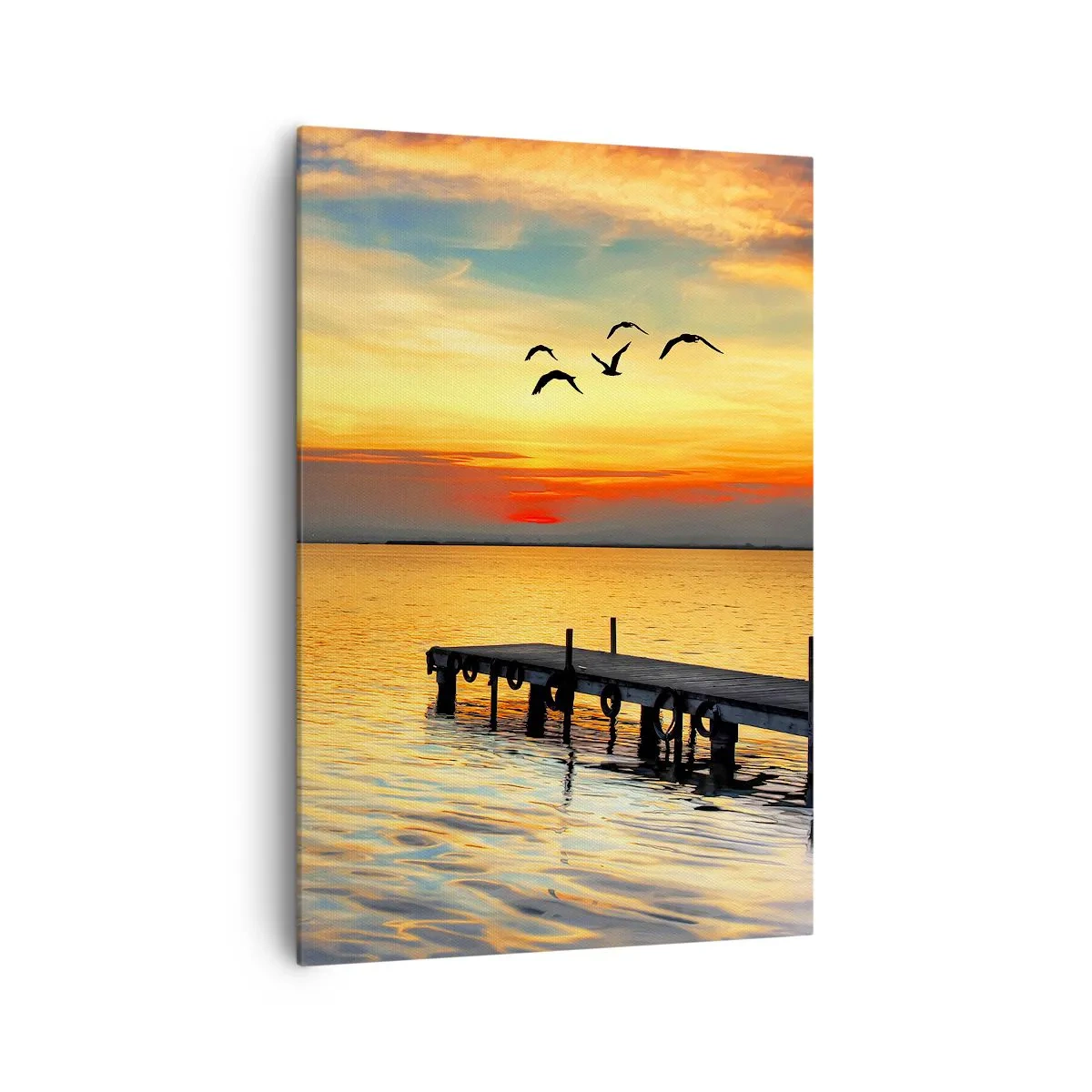 Obraz na plátně - Večerní návraty - 70x100 cm