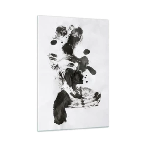 Obraz na skle - Metoda v šílenství? - 70x100 cm