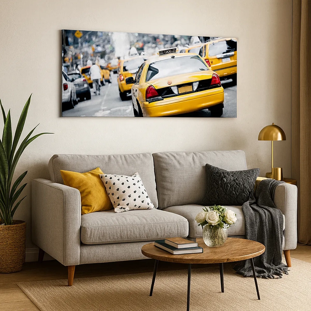 Obraz na plátně - Pouze v tomto městě - 30x30 cm