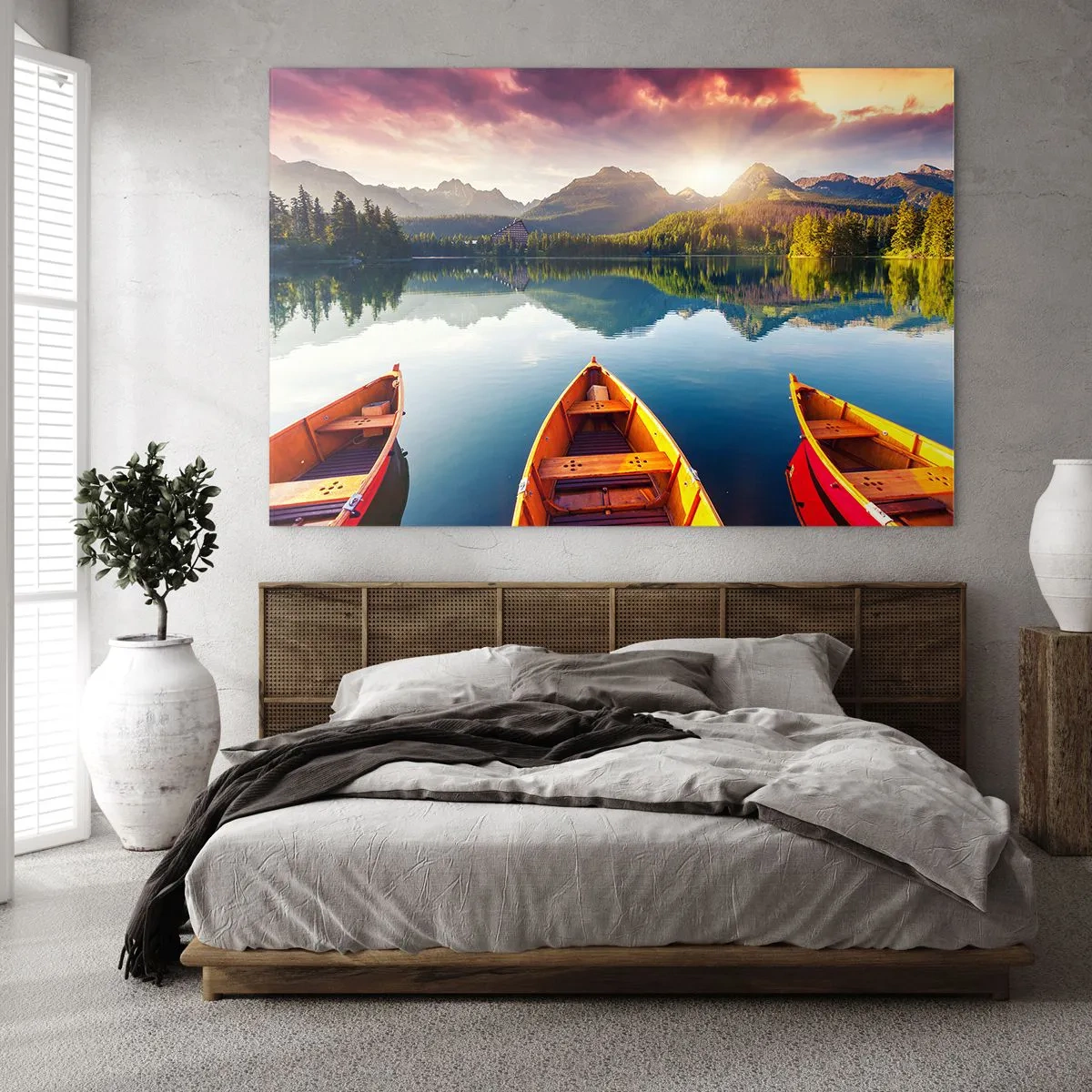 Obraz na skle - Nic proti přírodě - 100x70 cm