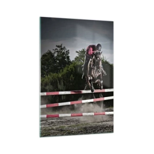 Obraz na skle - Společně pro vítězství - 70x100 cm
