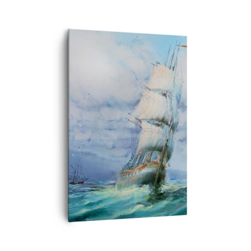 Obraz na plátně - Šťastnou cestu - 70x100 cm