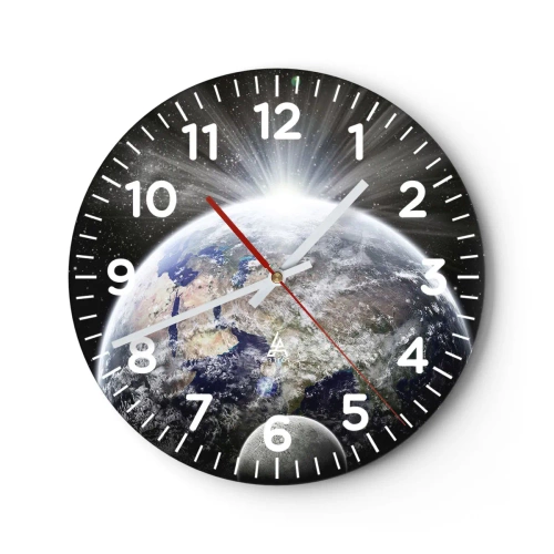 Nástěnné hodiny - V plném lesku - 40x40 cm