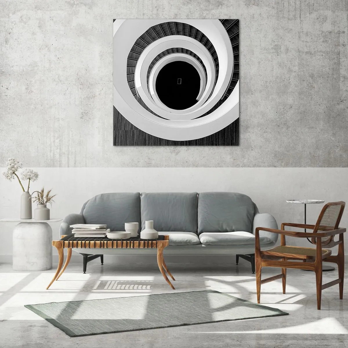 Obraz na skle - K podstatě věcí - 60x60 cm