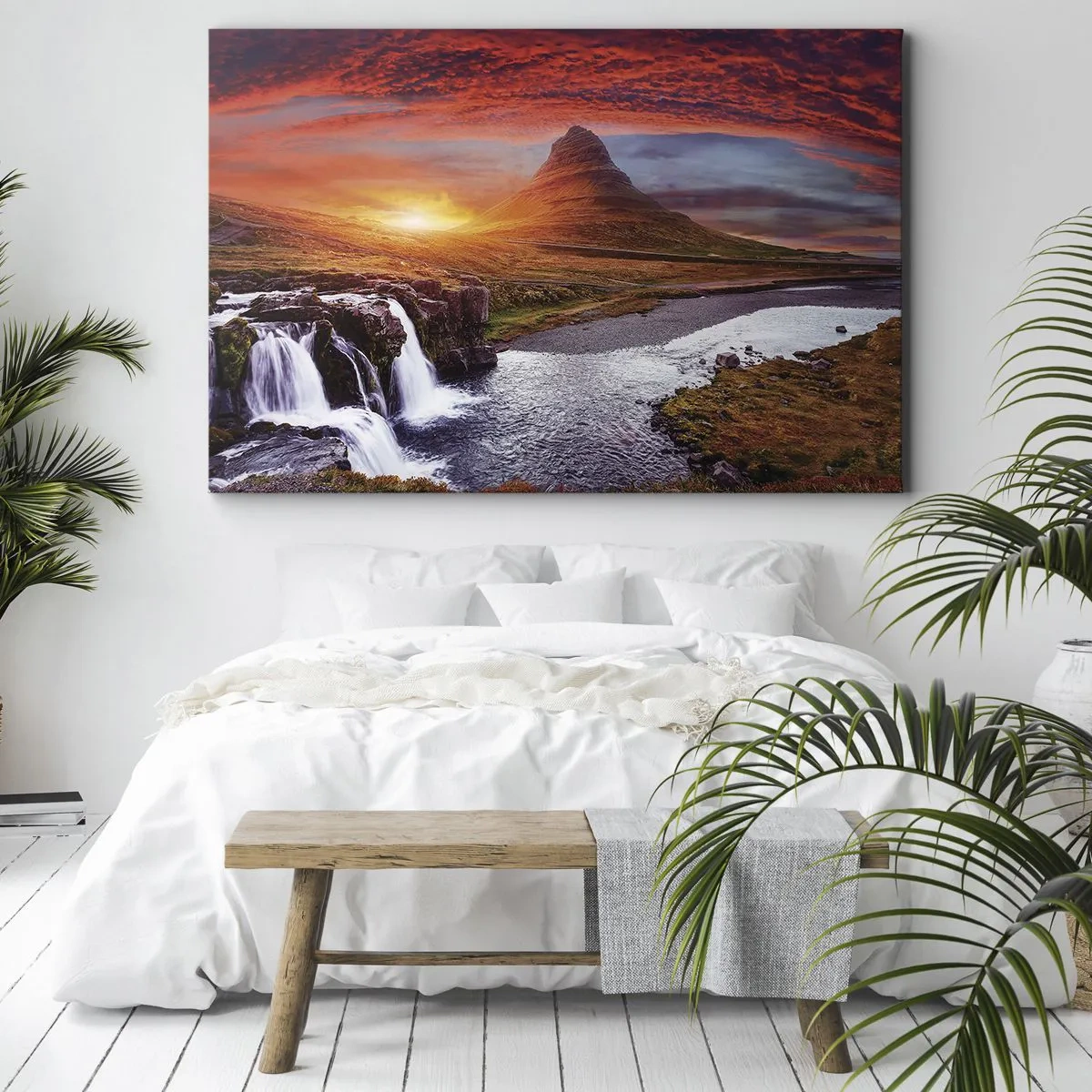 Obraz na plátně - Pohled na Středozem - 100x70 cm