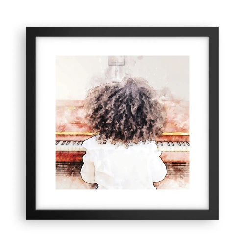 Plakát v černém rámu - V novém světě - 30x30 cm