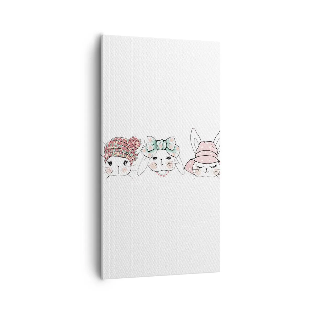 Obraz na plátně - Zamyšlená, smutná, spokojená - 55x100 cm