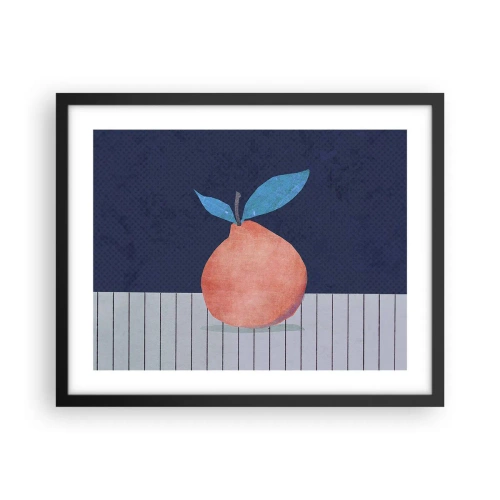 Plakát v černém rámu - Konvexita a rovina - 50x40 cm