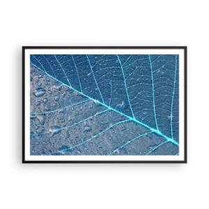 Plakát v černém rámu - Život v modři - 100x70 cm