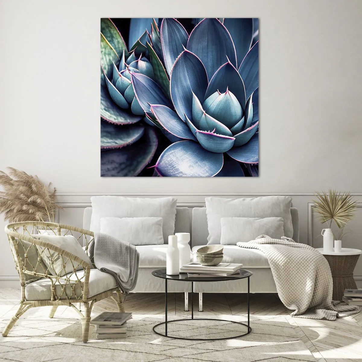 Obraz na skle - Vitální síla - 70x70 cm