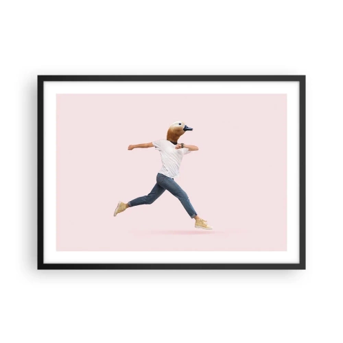 Plakát v černém rámu - Špetka absurdity - 70x50 cm