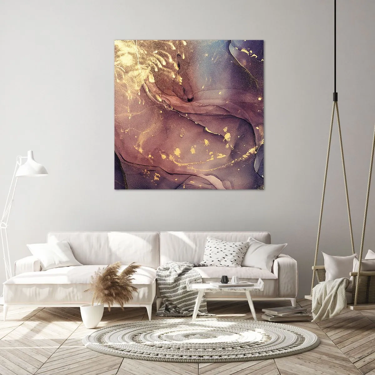 Obraz na plátně - Hmota a duch - 40x40 cm