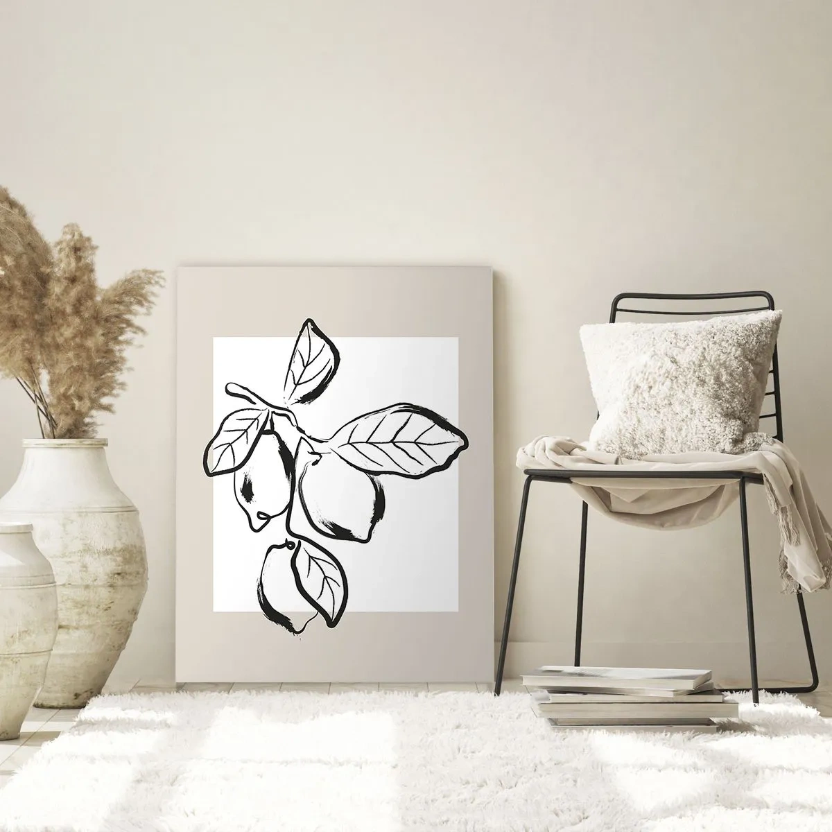 Obraz na skle - Kde citron dozrává… - 50x70 cm