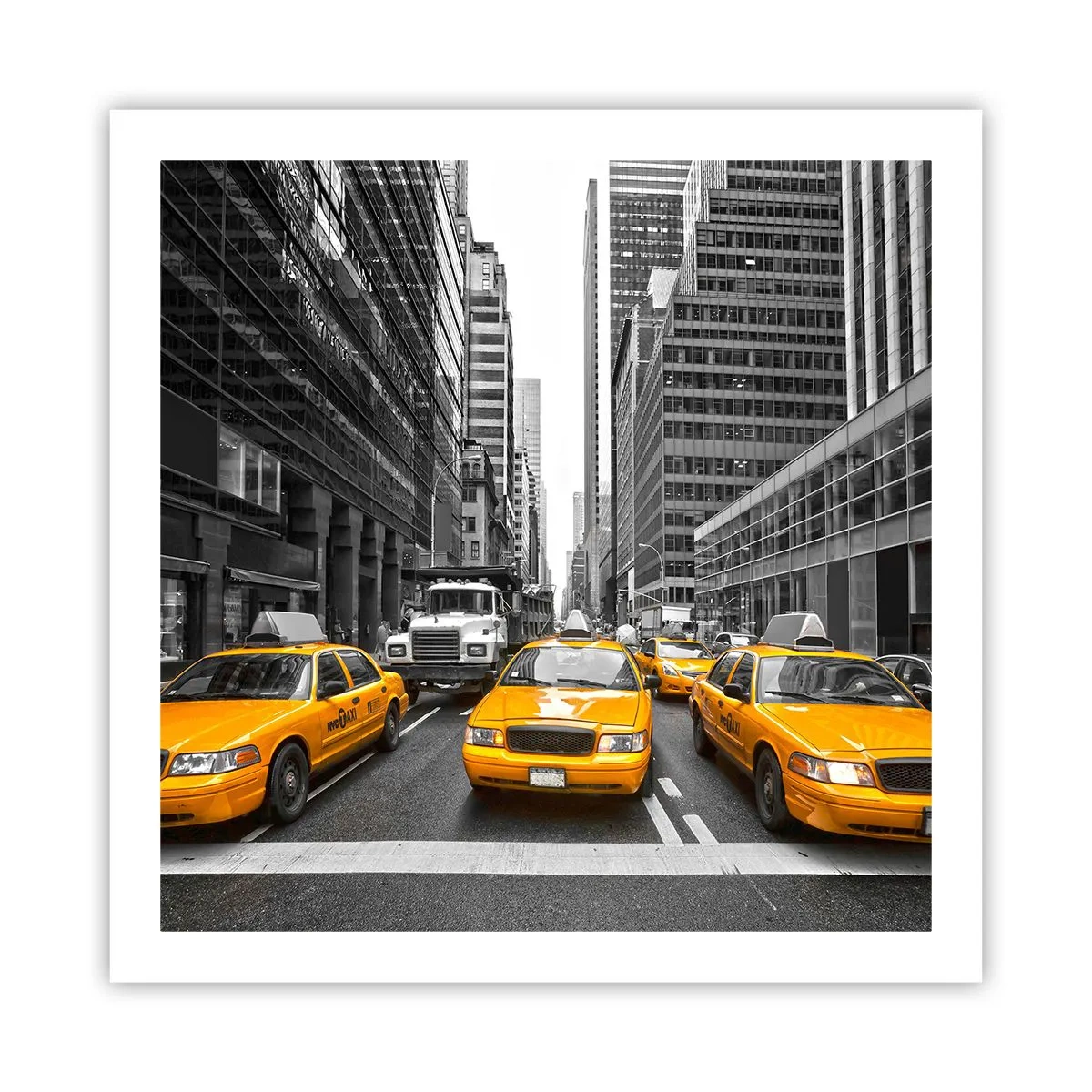 Plakát - To my barvíme město - 60x60 cm