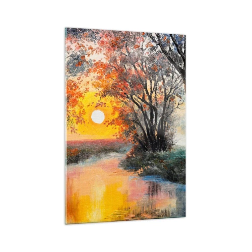 Obraz na skle - Podzimní nádech - 70x100 cm
