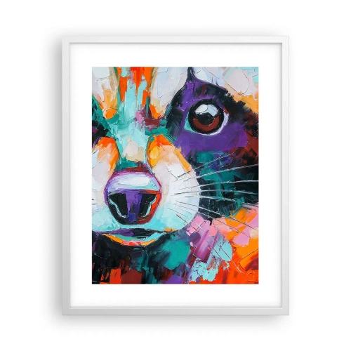 Plakát v bílém rámu - Pouze dobré emoce - 40x50 cm