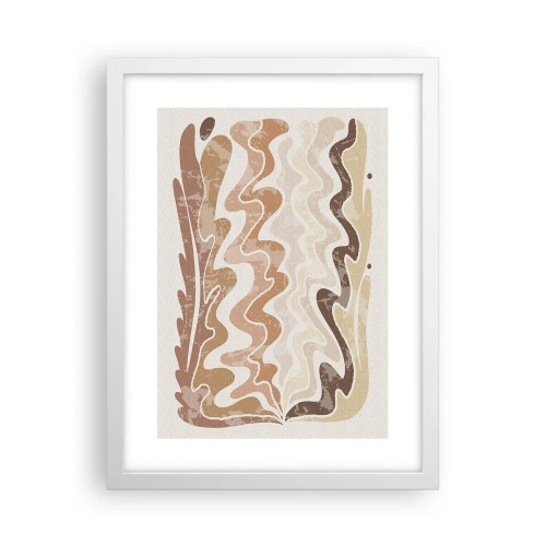 Plakát v bílém rámu - Dobrá energie – dobré emoce - 30x40 cm