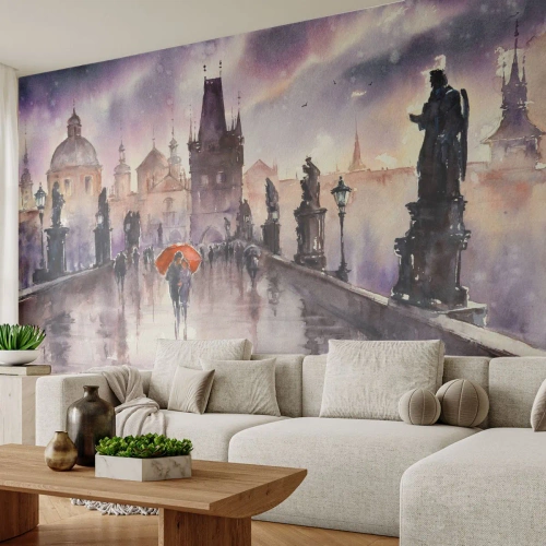 Fototapeta na míru Premium Canvas - Lidé se nemění - Most, Krajina, Klasický