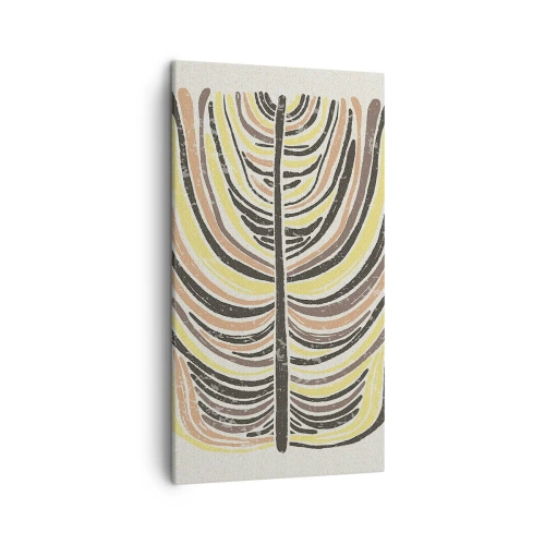 Obraz na plátně - Abstrakce plná života - 45x80 cm