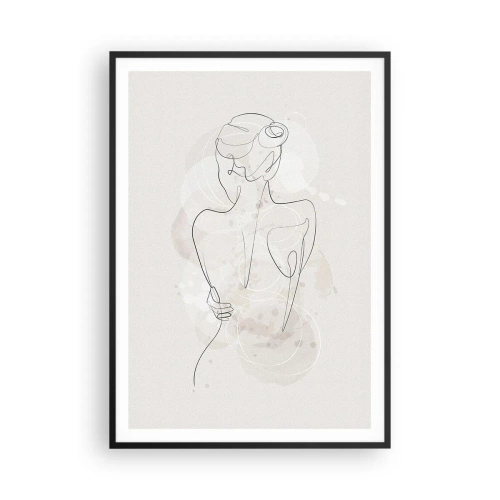 Plakát v černém rámu - Jako citlivý nástroj - 70x100 cm