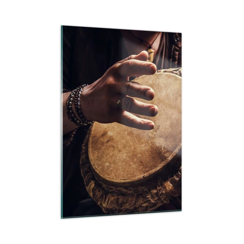 Obraz na skle - V rytmu srdce - 50x70 cm