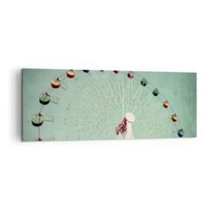 Obraz na plátně - Zveme vás k zábavě - 140x50 cm