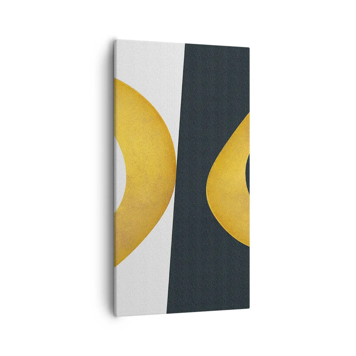 Obraz na plátně - Zaprvé: zlato - 55x100 cm