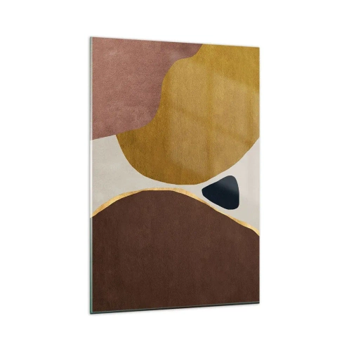 Obraz na skle - Abstrakce – místo v prostoru - 80x120 cm