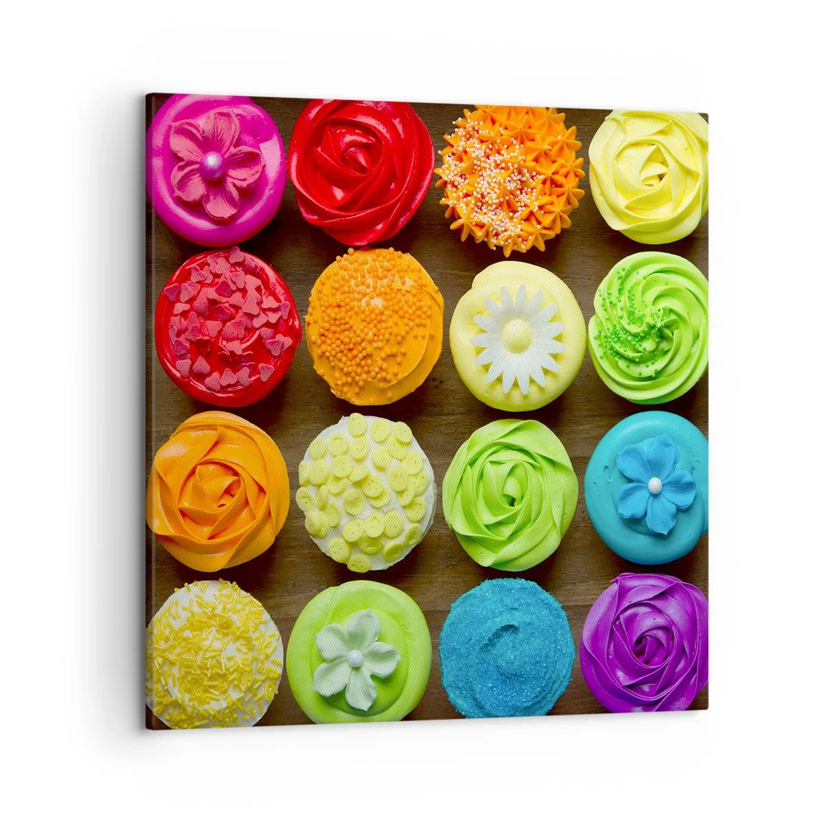 Obraz na plátně - Každé jiné - všechny skvělé - 50x50 cm