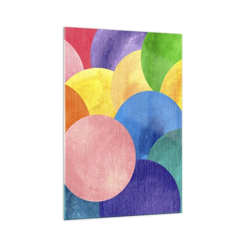 Obraz na skle - Původní plnost života - 70x100 cm