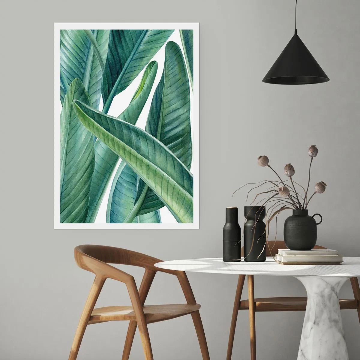 Plakát - Prostě zelená - 40x50 cm