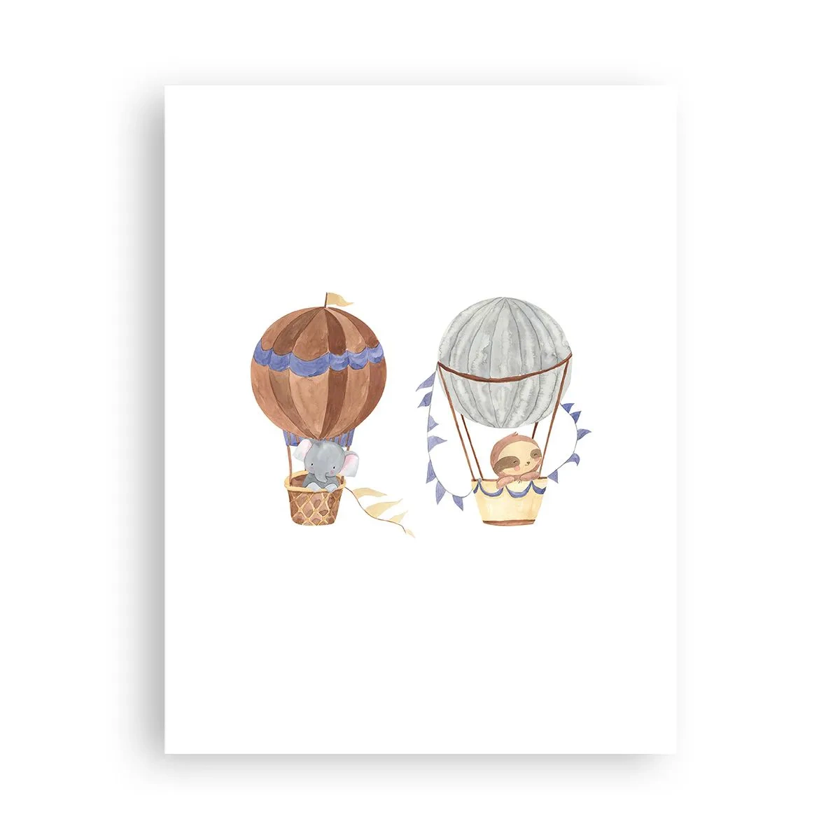 Plakát - Přátelé na cestách - 30x40 cm