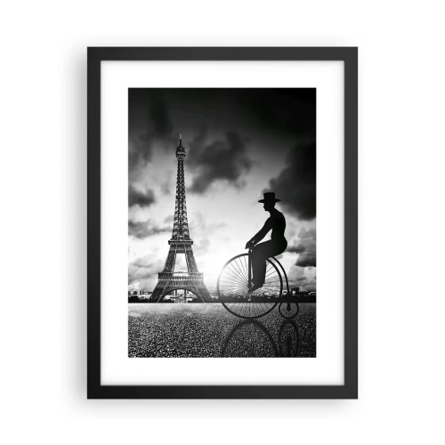 Plakát v černém rámu - Touha po Belle Epoque - 30x40 cm