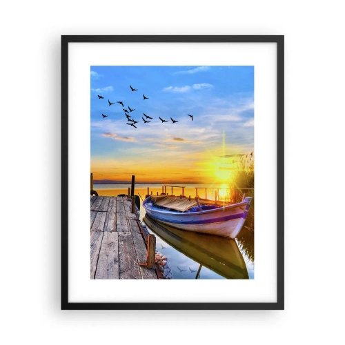 Plakát v černém rámu - Na shledanou zítra - 40x50 cm