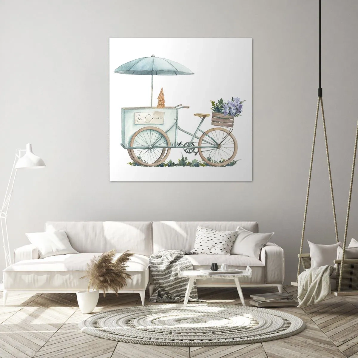 Obraz na plátně - Sladká vzpomínka na léto - 40x40 cm