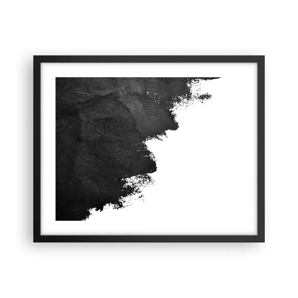 Plakát v černém rámu - Živly: země - 50x40 cm